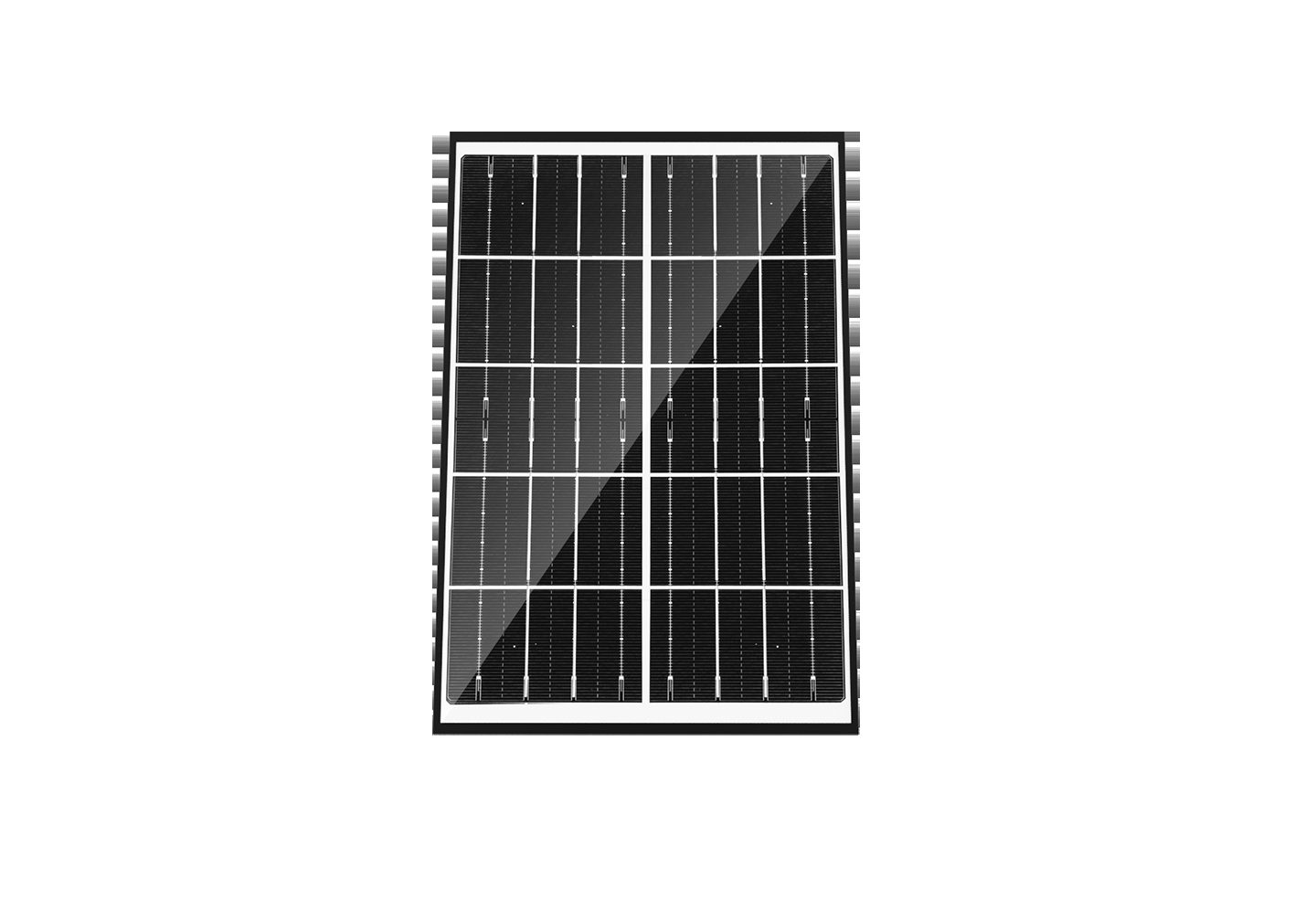 solar security camera product rendering