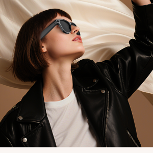 M02 AI smart glasses with camera, calls and real-time translation